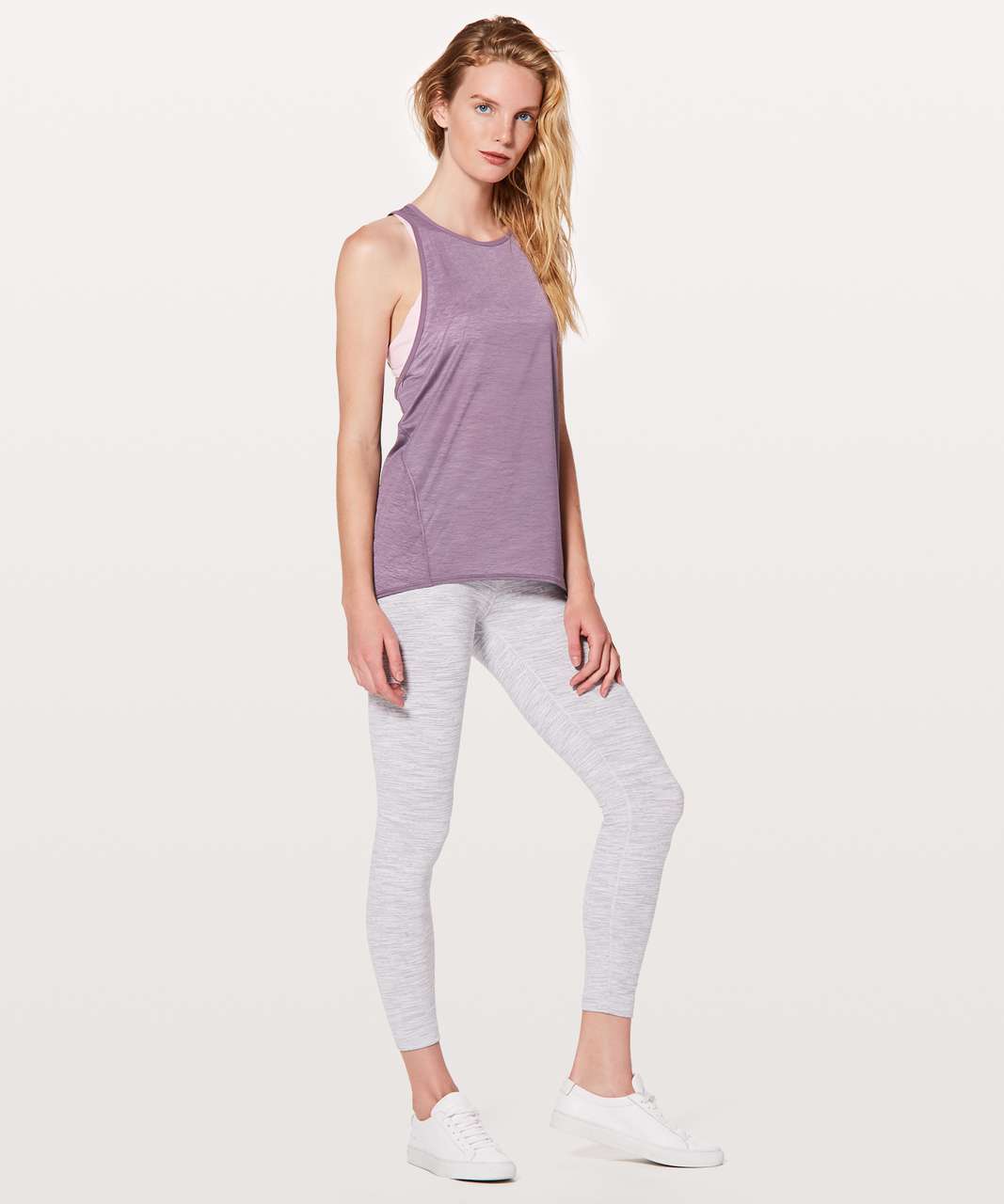 Lululemon Tied & True Tank - Smoked Mulberry