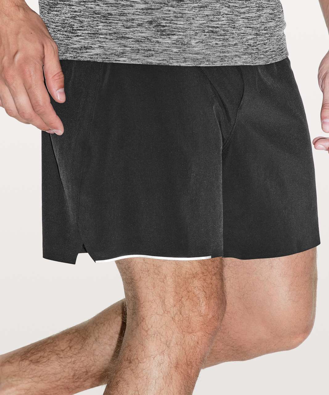 Lululemon Surge Short *6" Updated - Black