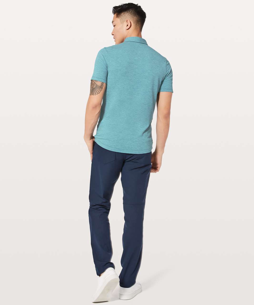 Lululemon Evolution Polo - Heathered Capri