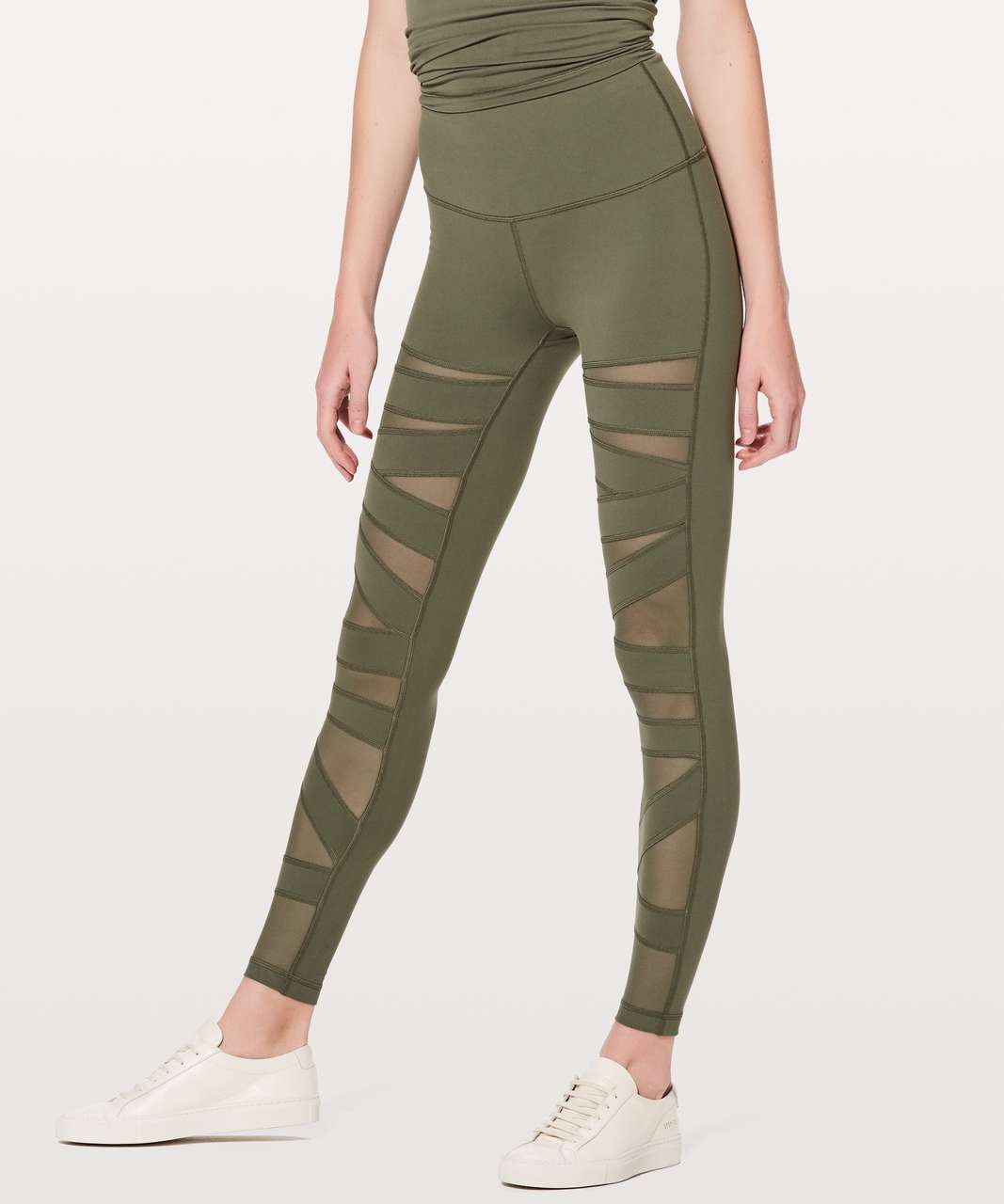 Lululemon Lulu High Times Tech Mesh Leggings Green Size 10 - $95 (19% Off  Retail) New With Tags - From Kaitlyn