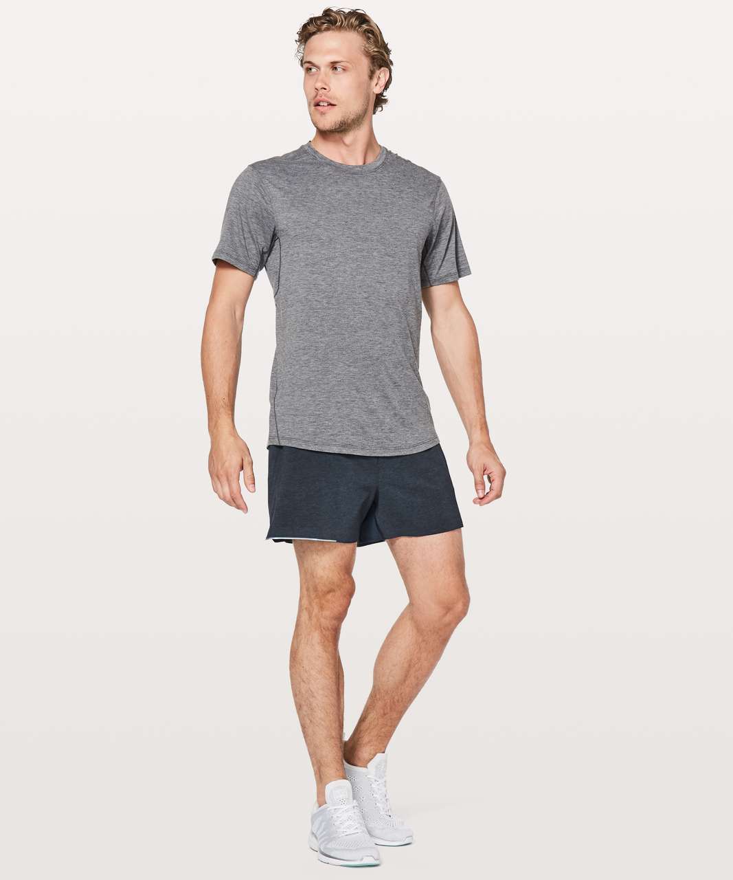 Lululemon Surge Short Out Of Mind Liner 4 - Heathered Texture