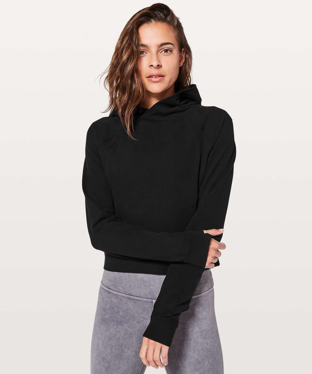 Lululemon Well Being Sweater - Black - lulu fanatics