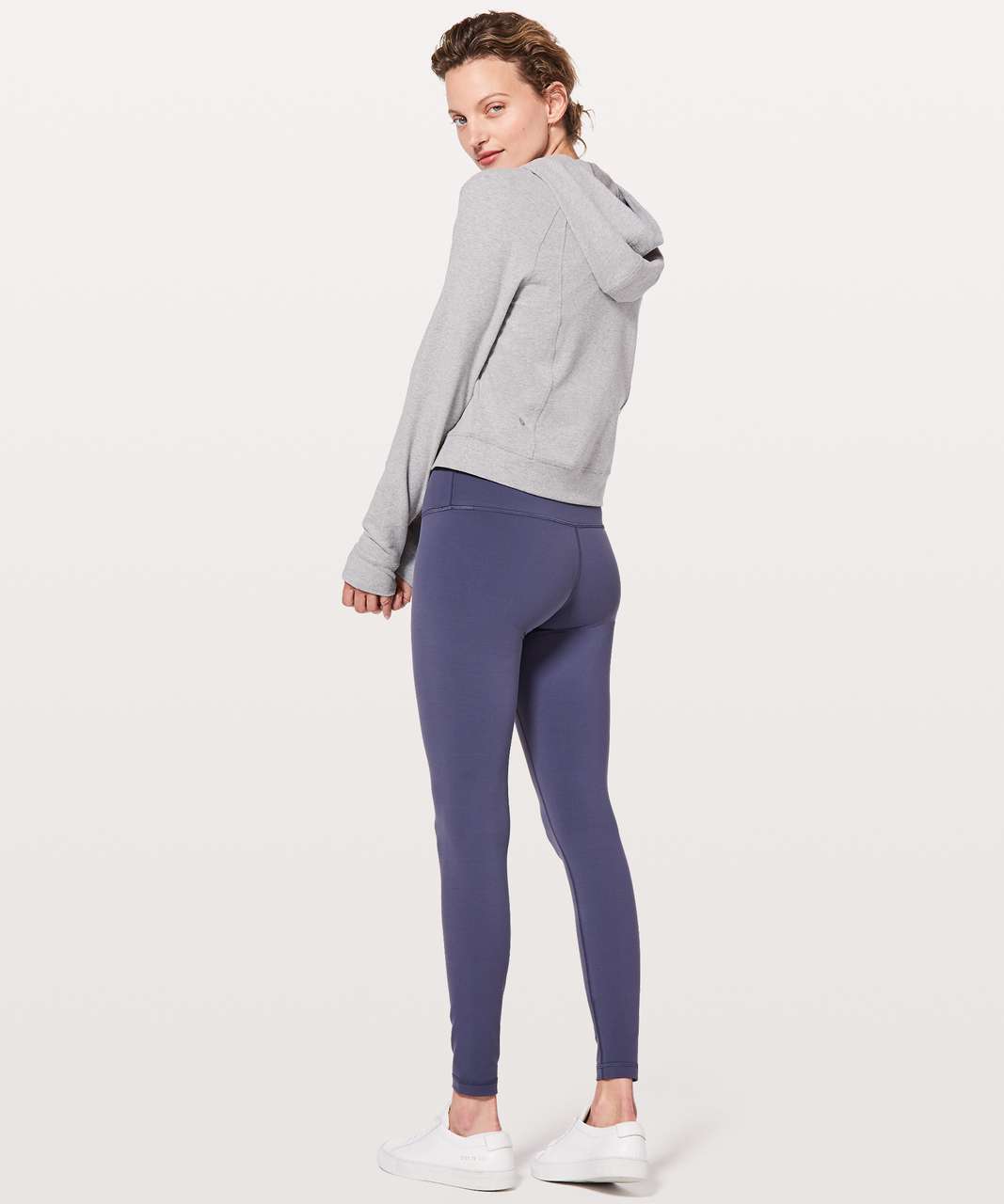 Lululemon Nice & Natural Popover - Heathered Medium Grey