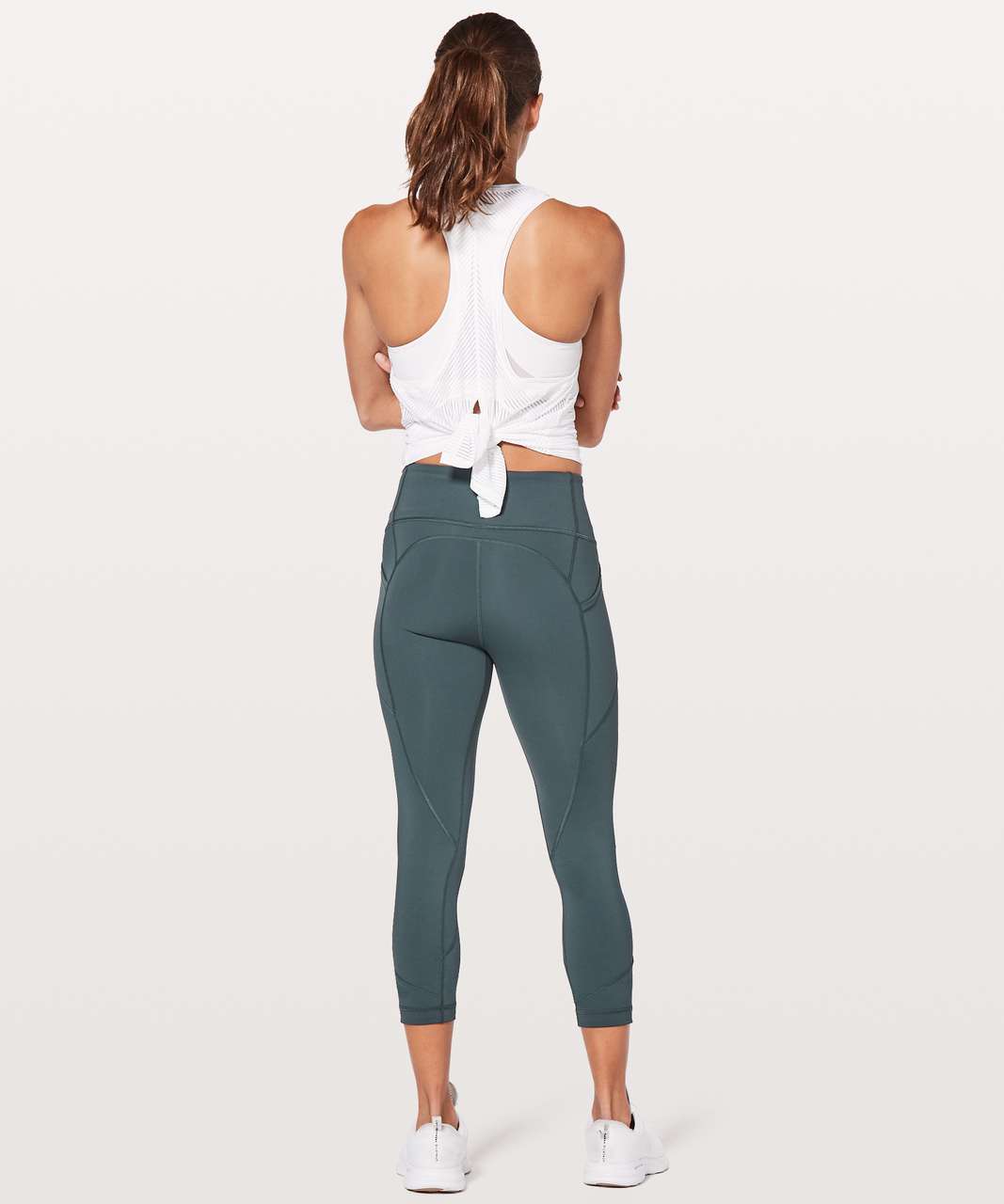 Lululemon All The Right Places Crop II *23" - Gravity