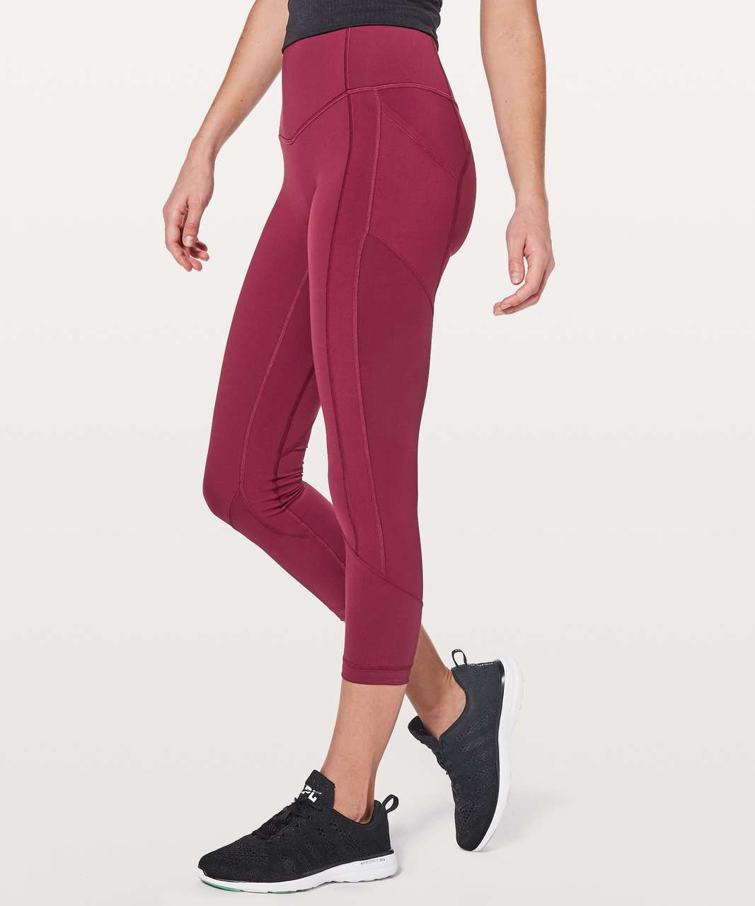 Lululemon All The Right Places Pants Women’s Legging Size 8 Berry Inseam 23”