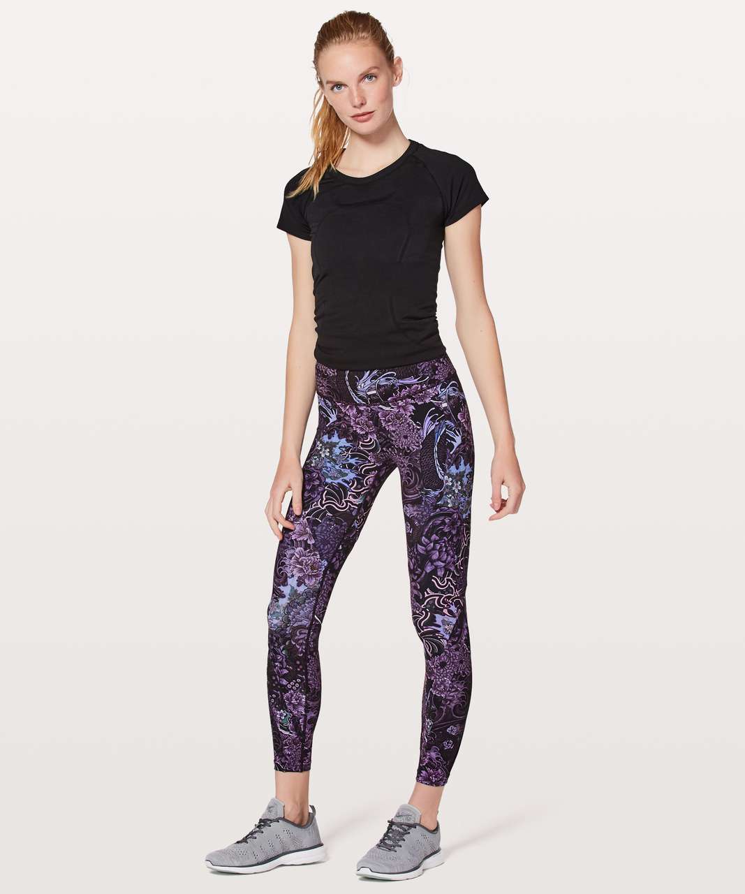 Lululemon Chasing Miles Tight *25" - Memoir Multi Purple