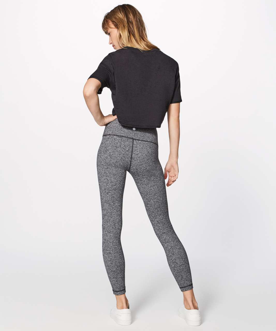 Lululemon Lightest Cropped Tee - Black