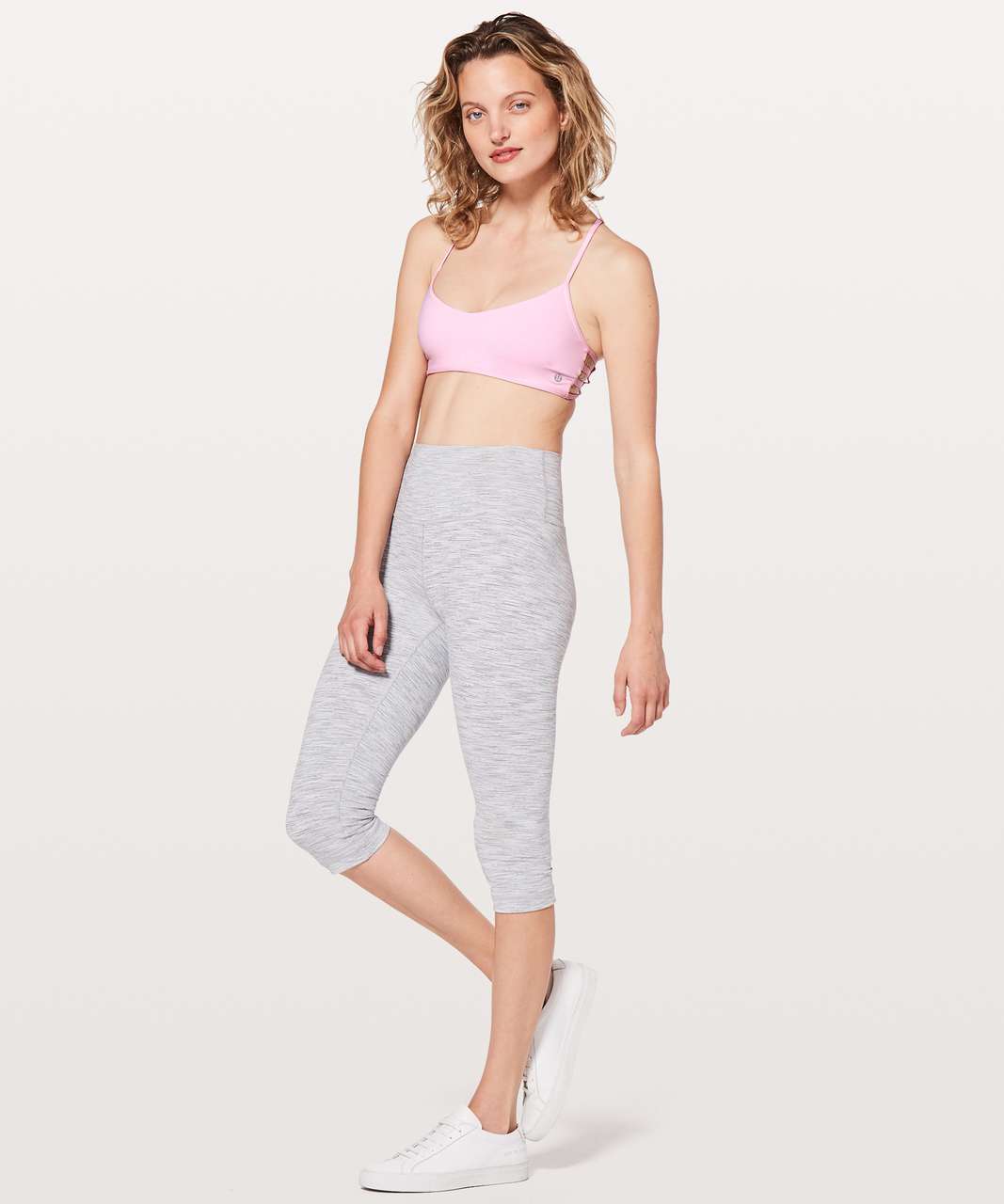 Lululemon Hot Spell Crossback Bra - Pearl Pink