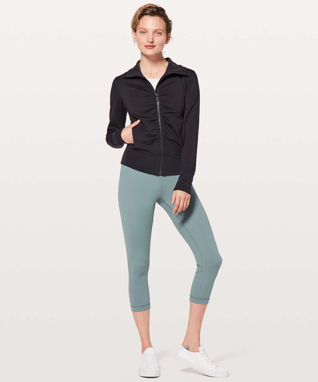 Lululemon Gather Up Jacket - Black - lulu fanatics