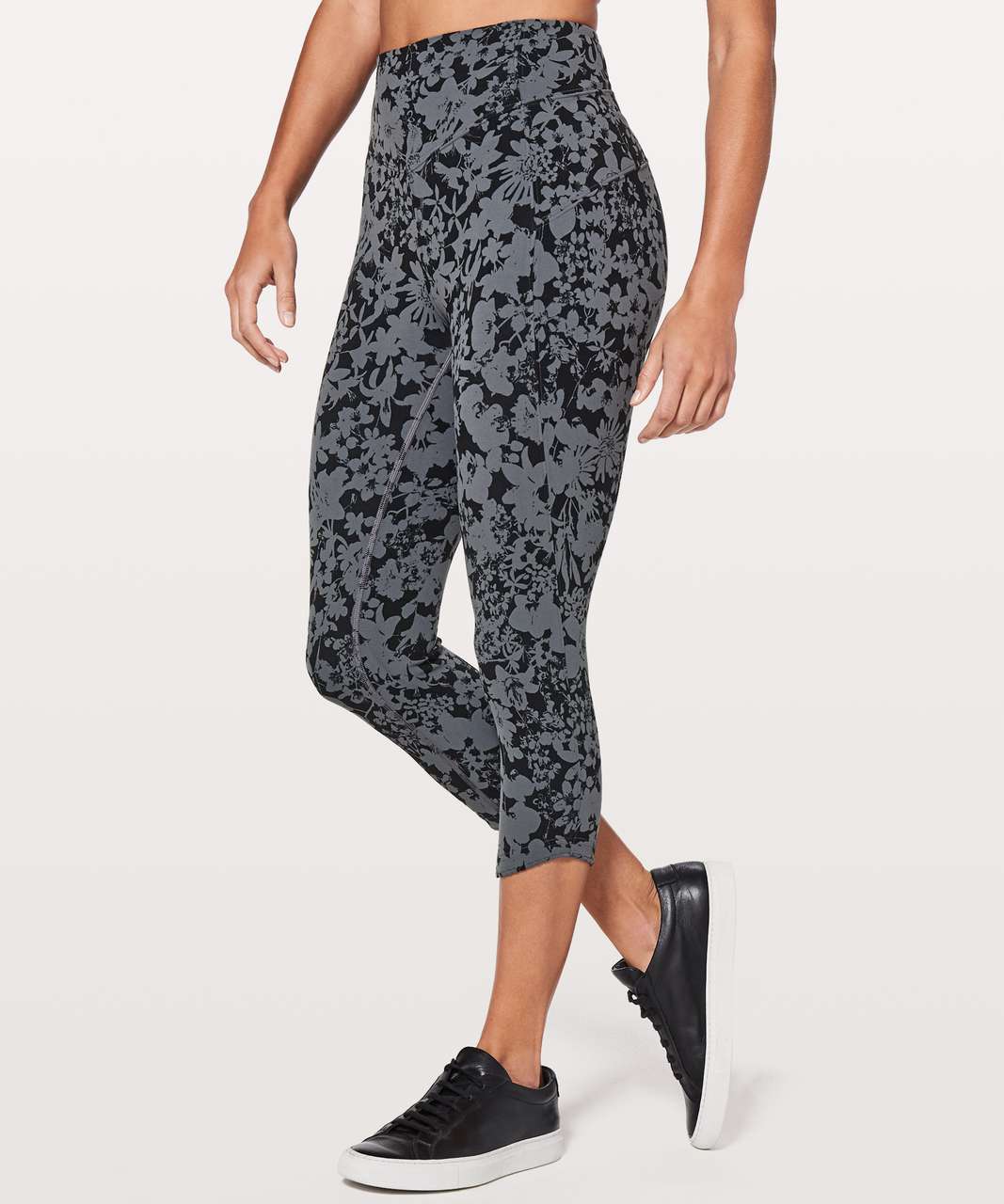 Lululemon All You Do Crop *19" - Efflorescent Nebula Black