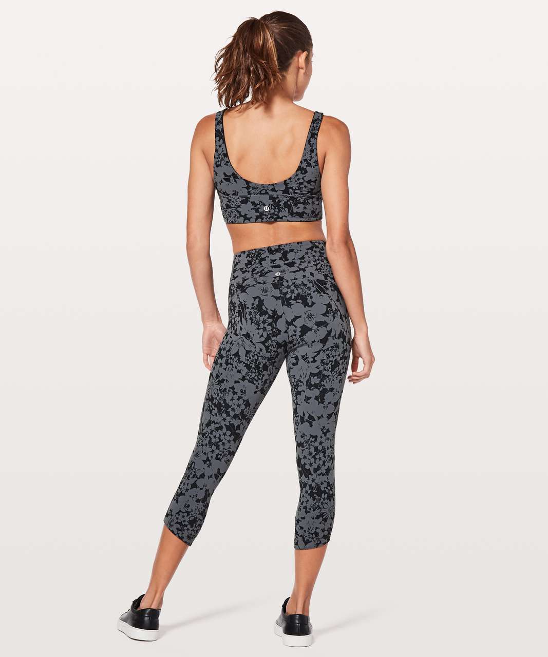 Lululemon All You Do Crop *19" - Efflorescent Nebula Black