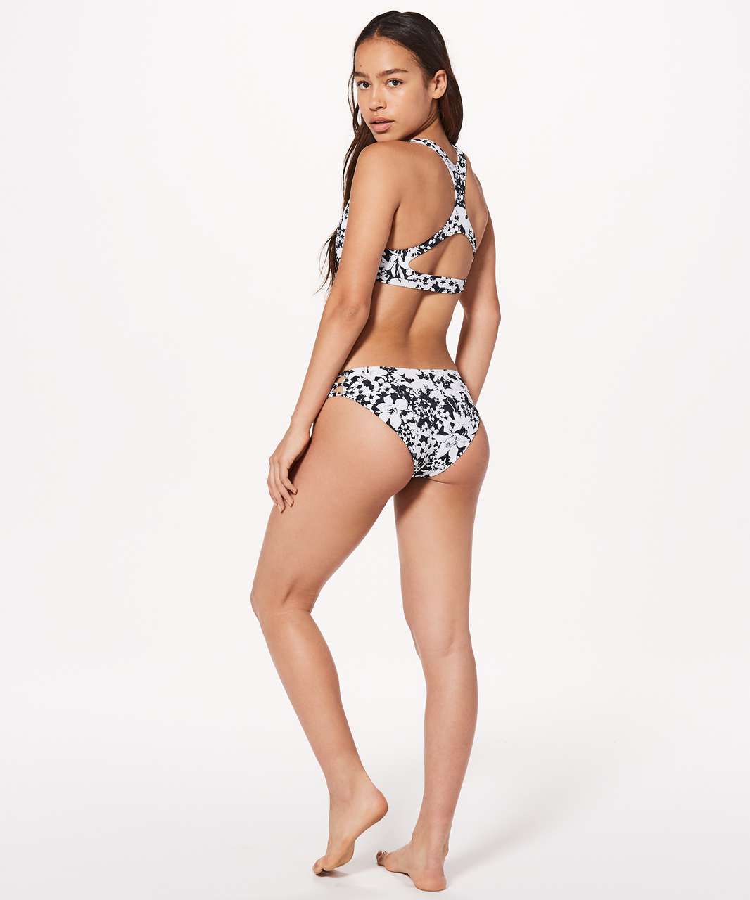 Lululemon Coastline Bottom - Efflorescent White Black