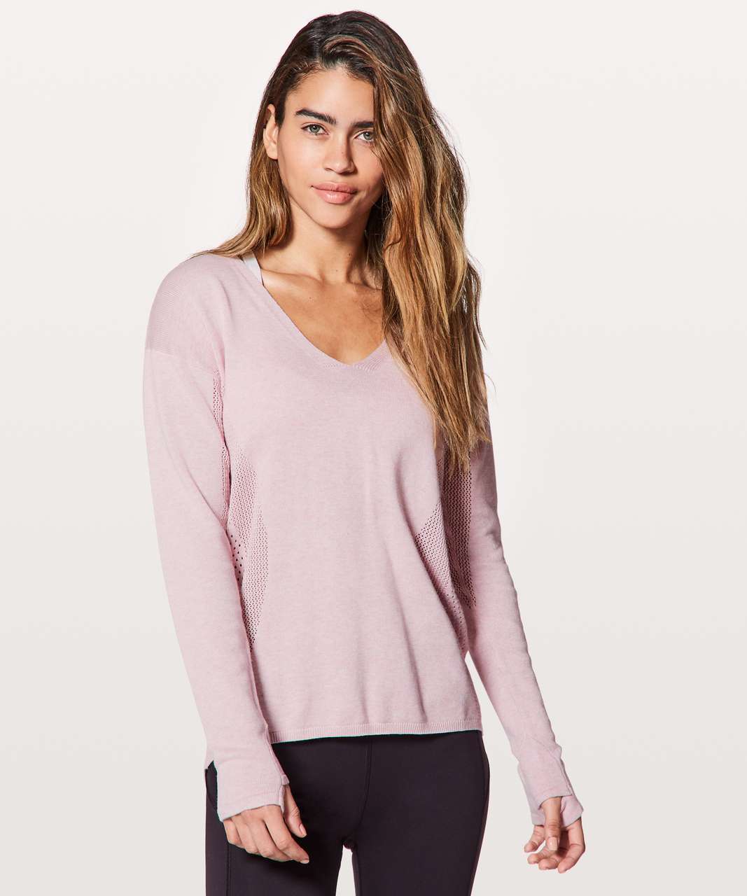 lululemon pink sweater