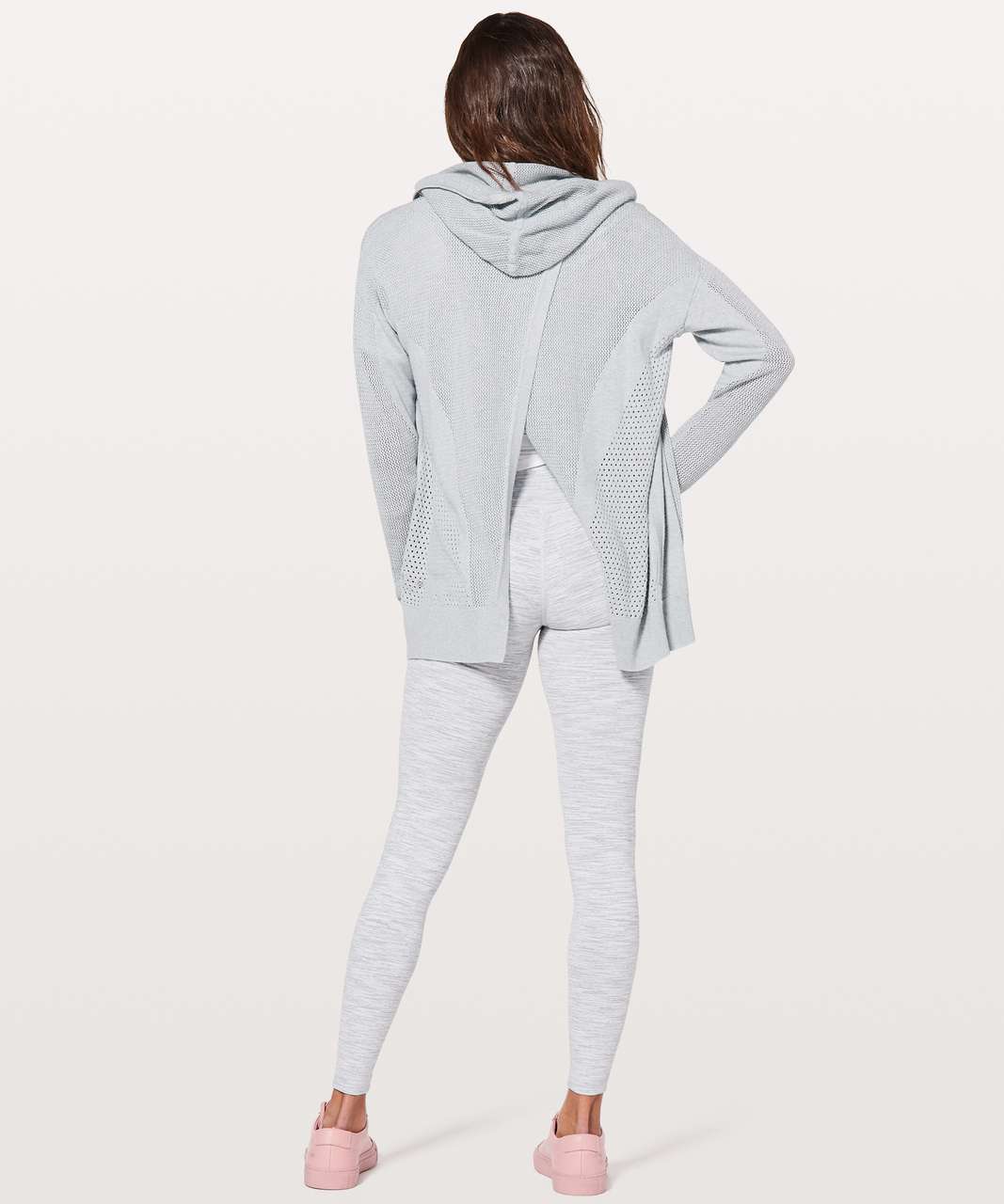 Lululemon Still Movement Wrap - Heathered Dawn Blue