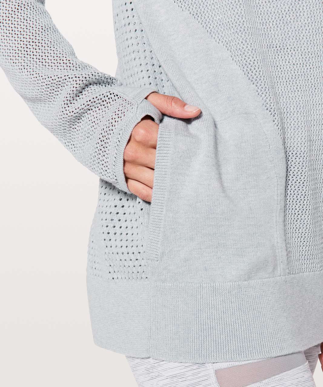 Lululemon Sundown Sweater Wrap - Heathered Stargaze - lulu fanatics