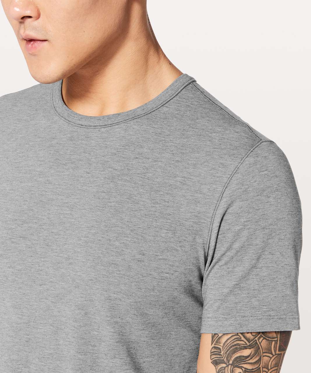 Lululemon 5 Year Basic Tee - Heathered Core Medium Grey - lulu