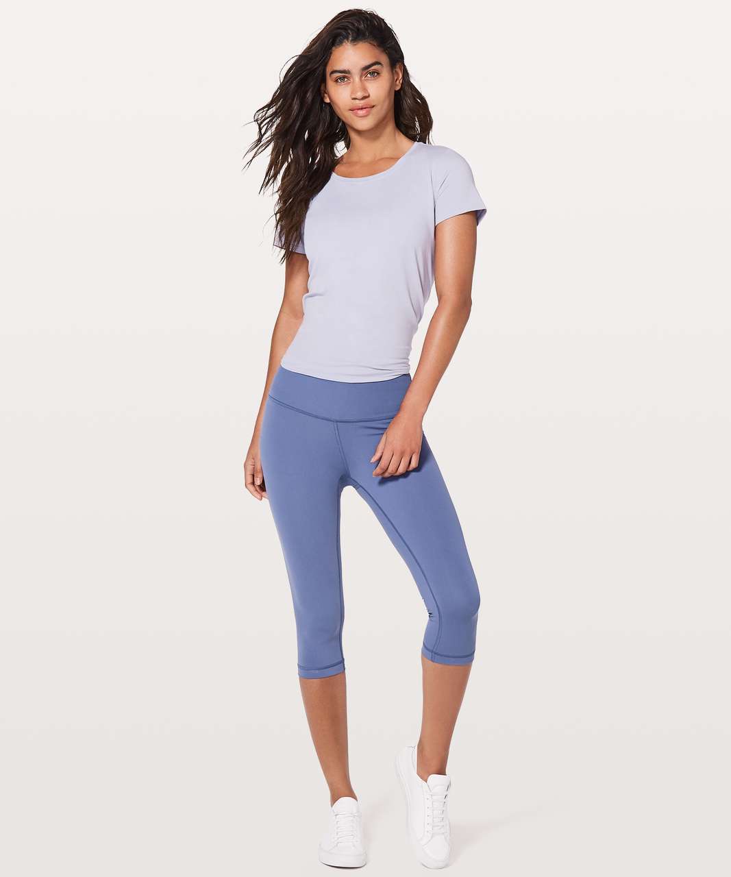 Lululemon Wunder Under Hi-Rise 1/2 Tight 17" - Brilliant Blue