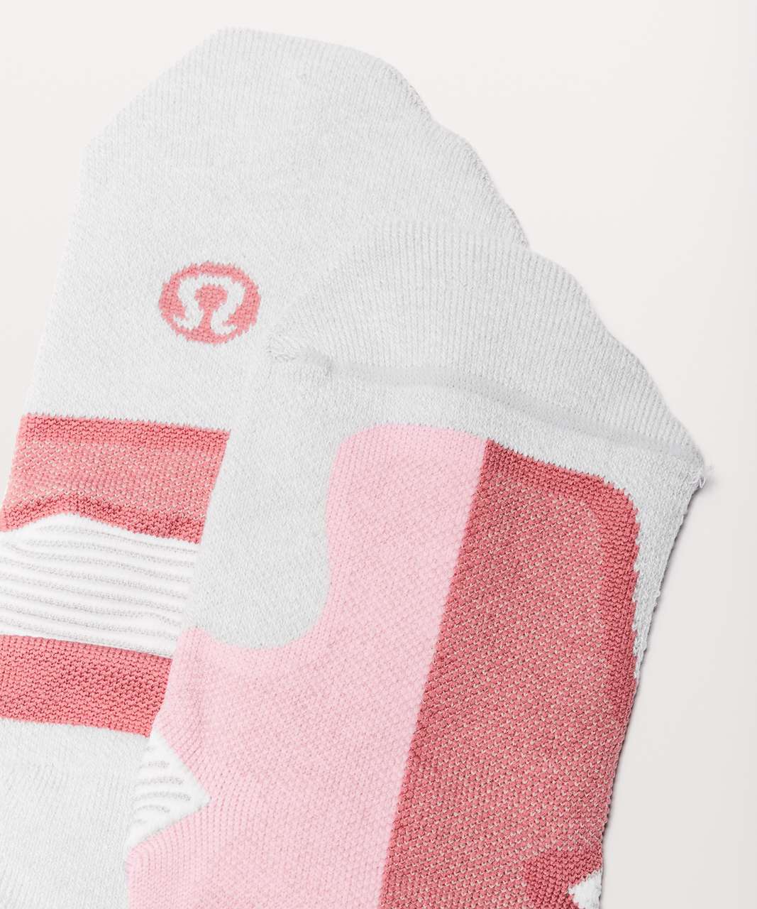 Lululemon Speed Sock *Silver - Petals / Cherry Dust / Silver Fox