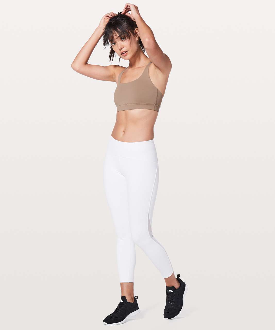 Lululemon Take Shape Bra - Soft Sand - lulu fanatics