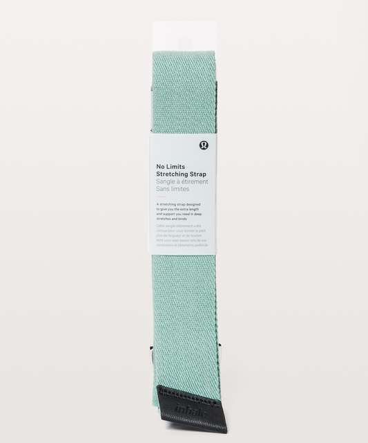 lululemon Push Your Limits Gray White cross strap size 6