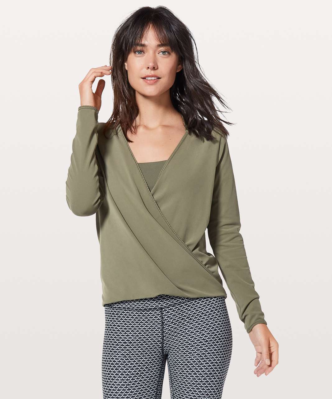 Lululemon Full Freedom Long Sleeve - Sage