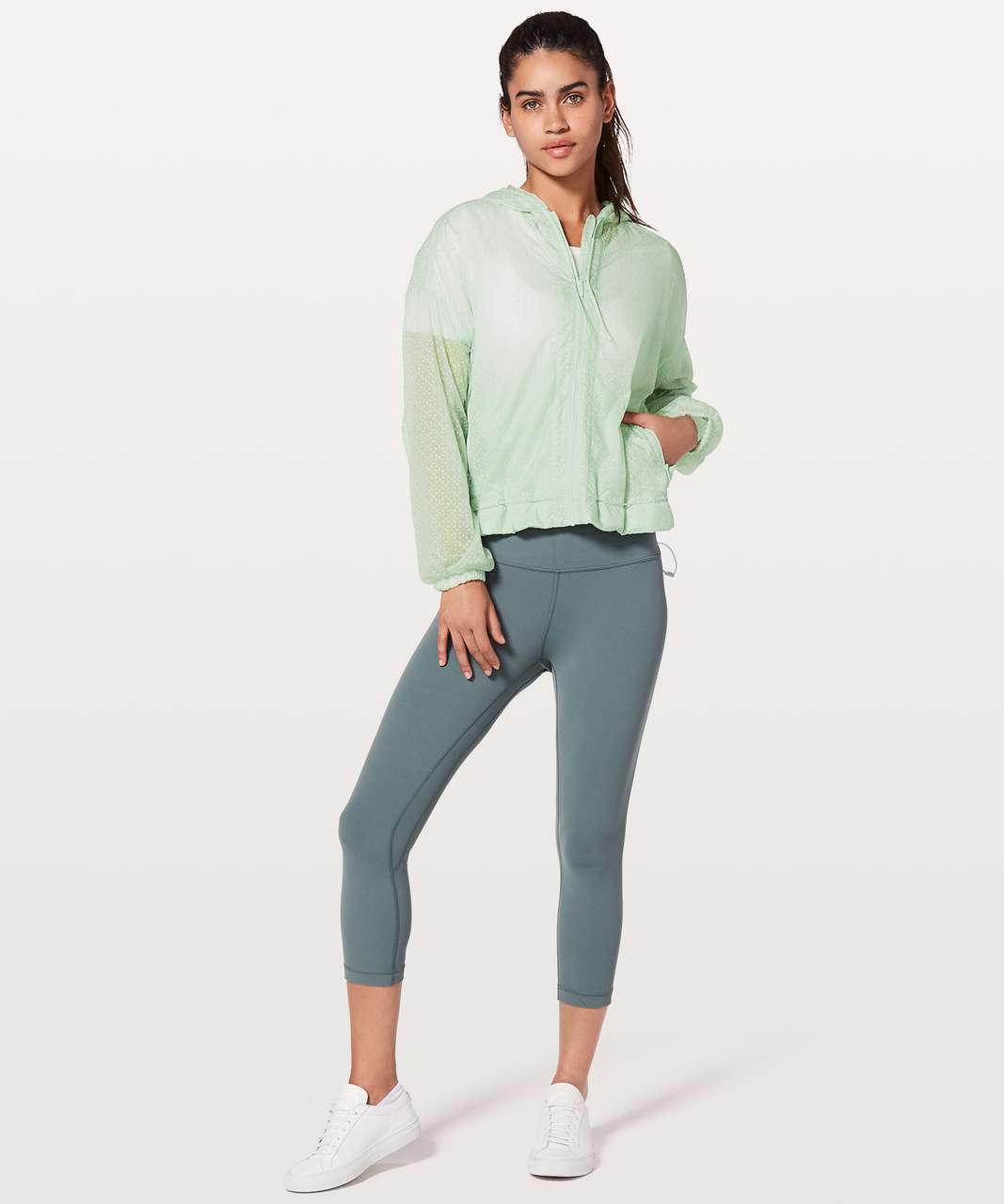 Lululemon Find Your Flock Jacket - Rococo Sea Breeze Julep