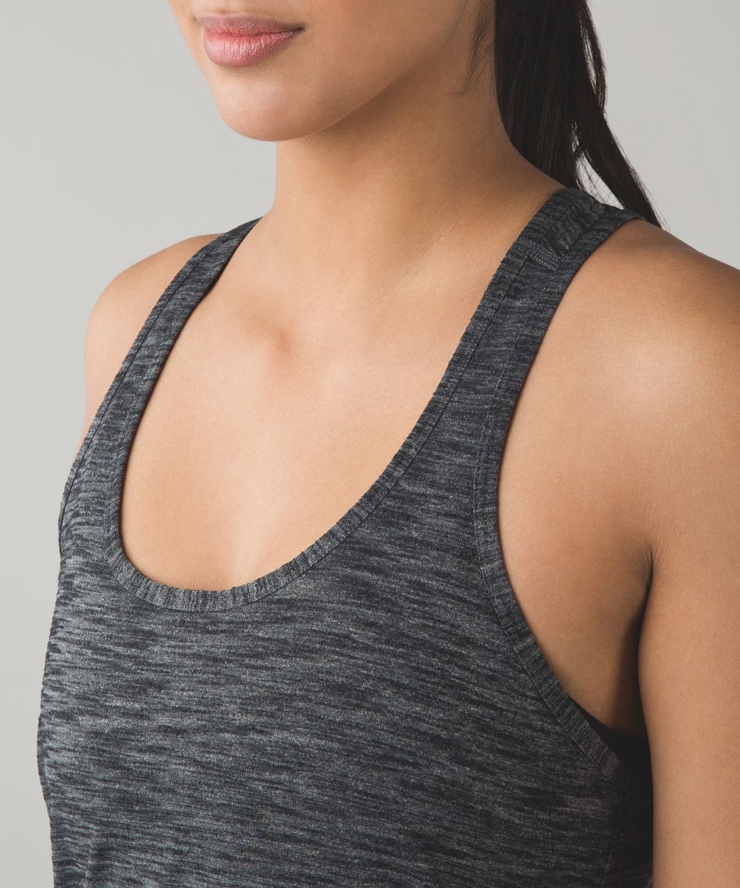 Lululemon Salute the Sun Singlet II - Heathered Black