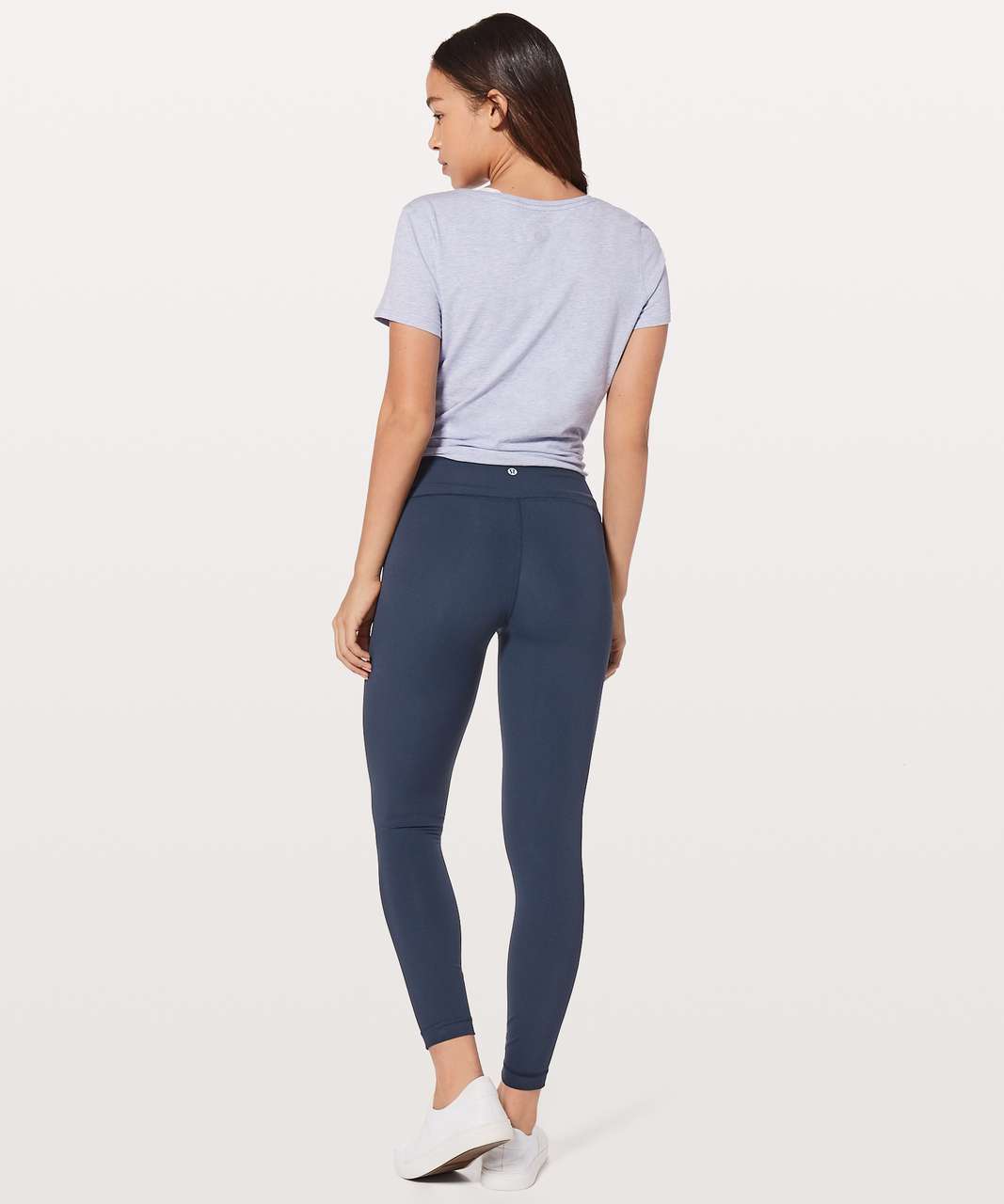 Lululemon True Navy Tight Stuff HR 24” Tights, Women's Fashion, Activewear  on Carousell