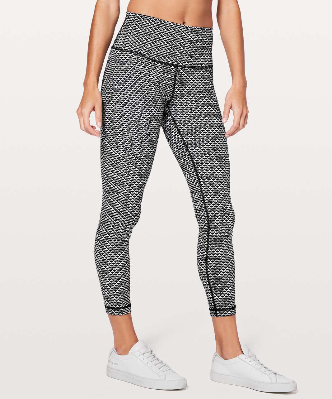 Lululemon Wunder Under Hi-Rise 7/8 Tight *Full-On Luxtreme 25" - Monochromic Black