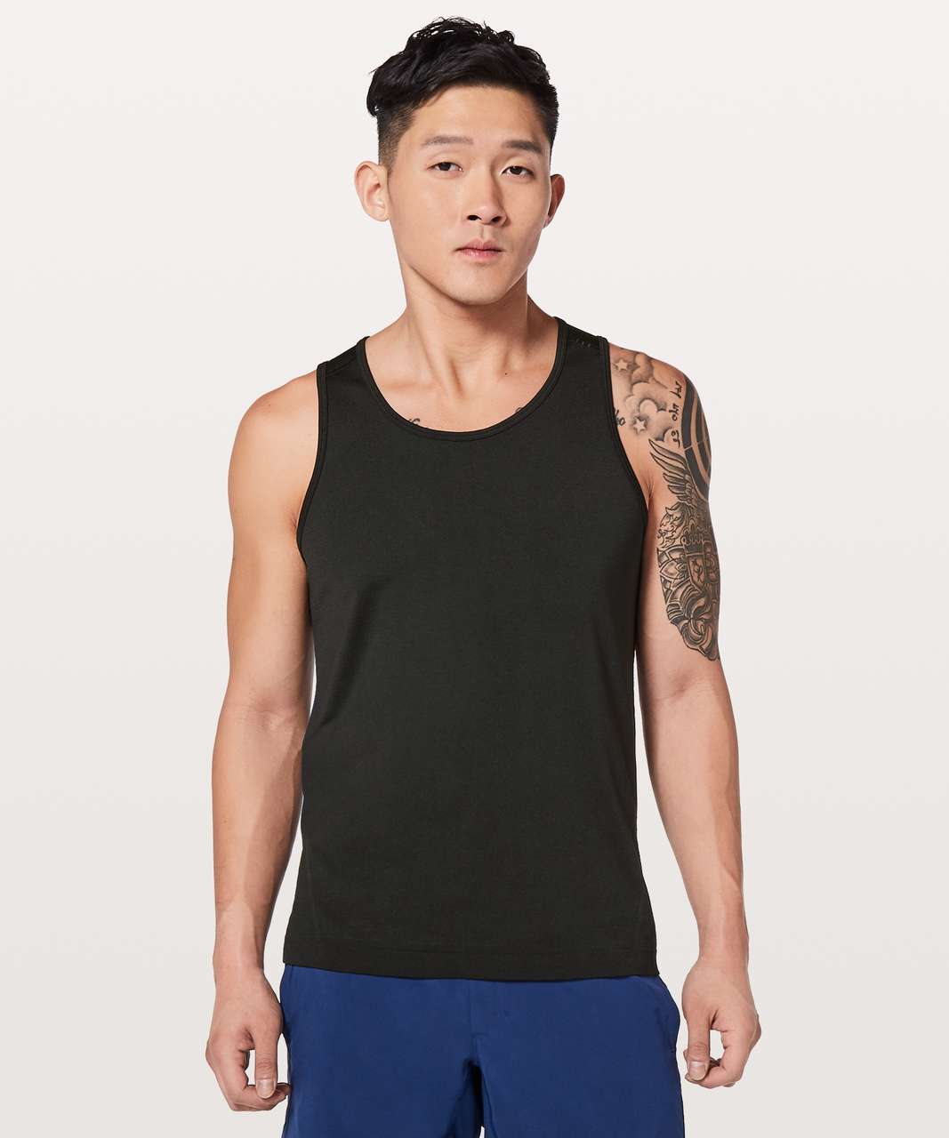 Lululemon Metal Vent Tech Tank - Black / Black