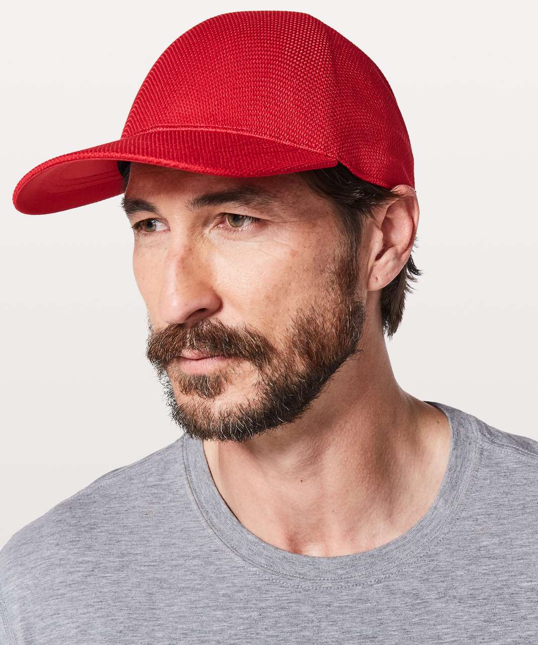 Lululemon The Single Panel Hat *Cool - Bold Red