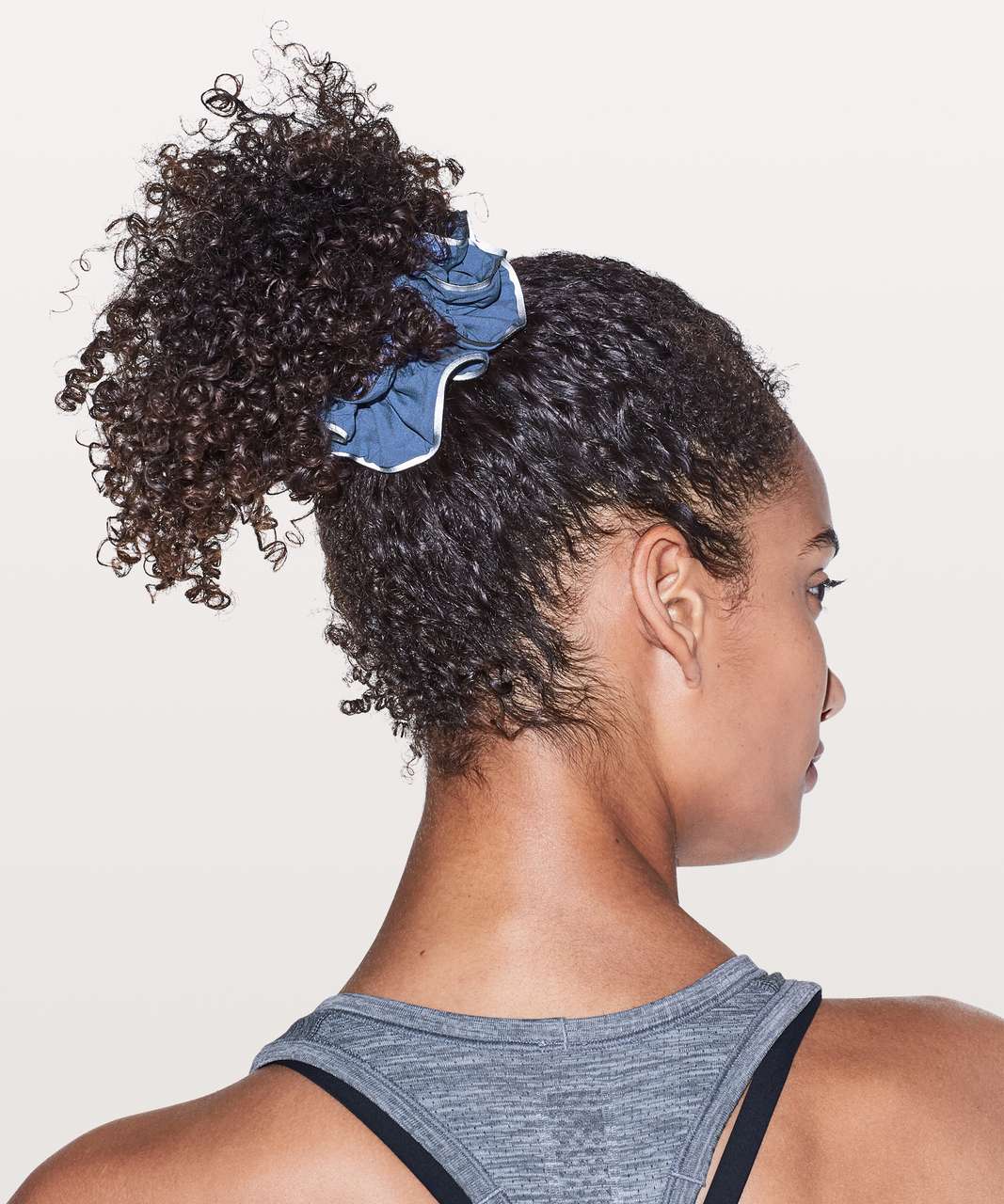 Lululemon Light Locks Scrunchie - Brilliant Blue