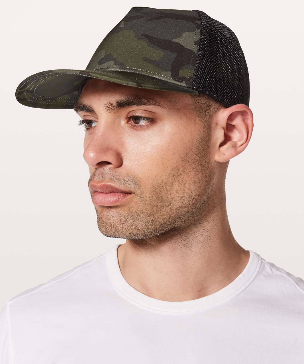 Lululemon Commission Hat - Woodland Camo Gator Green Dark Olive / Black