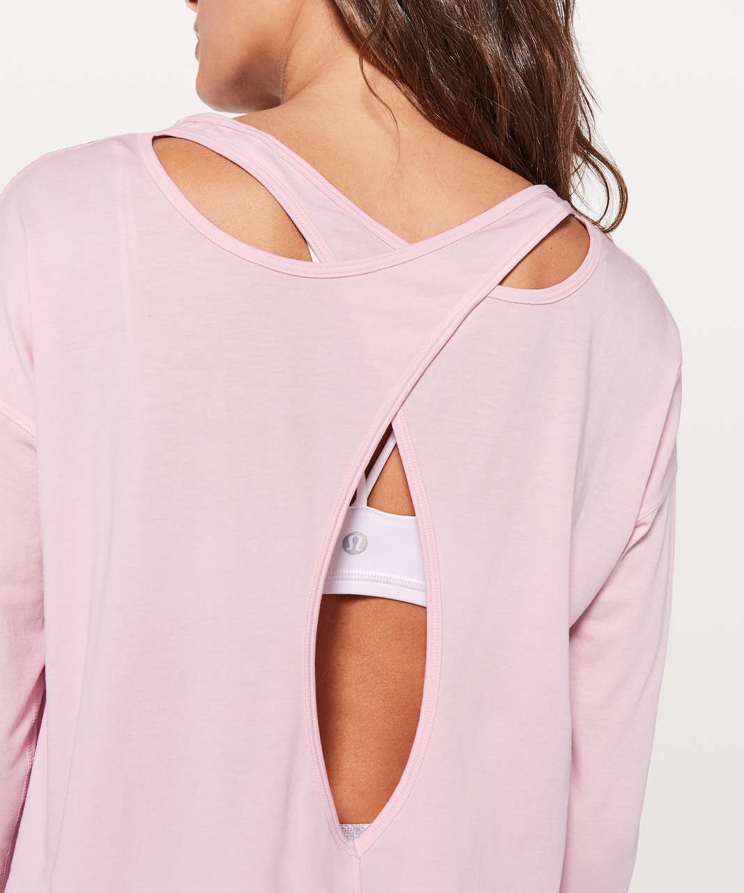 Lululemon Back Into It Long Sleeve - Petals