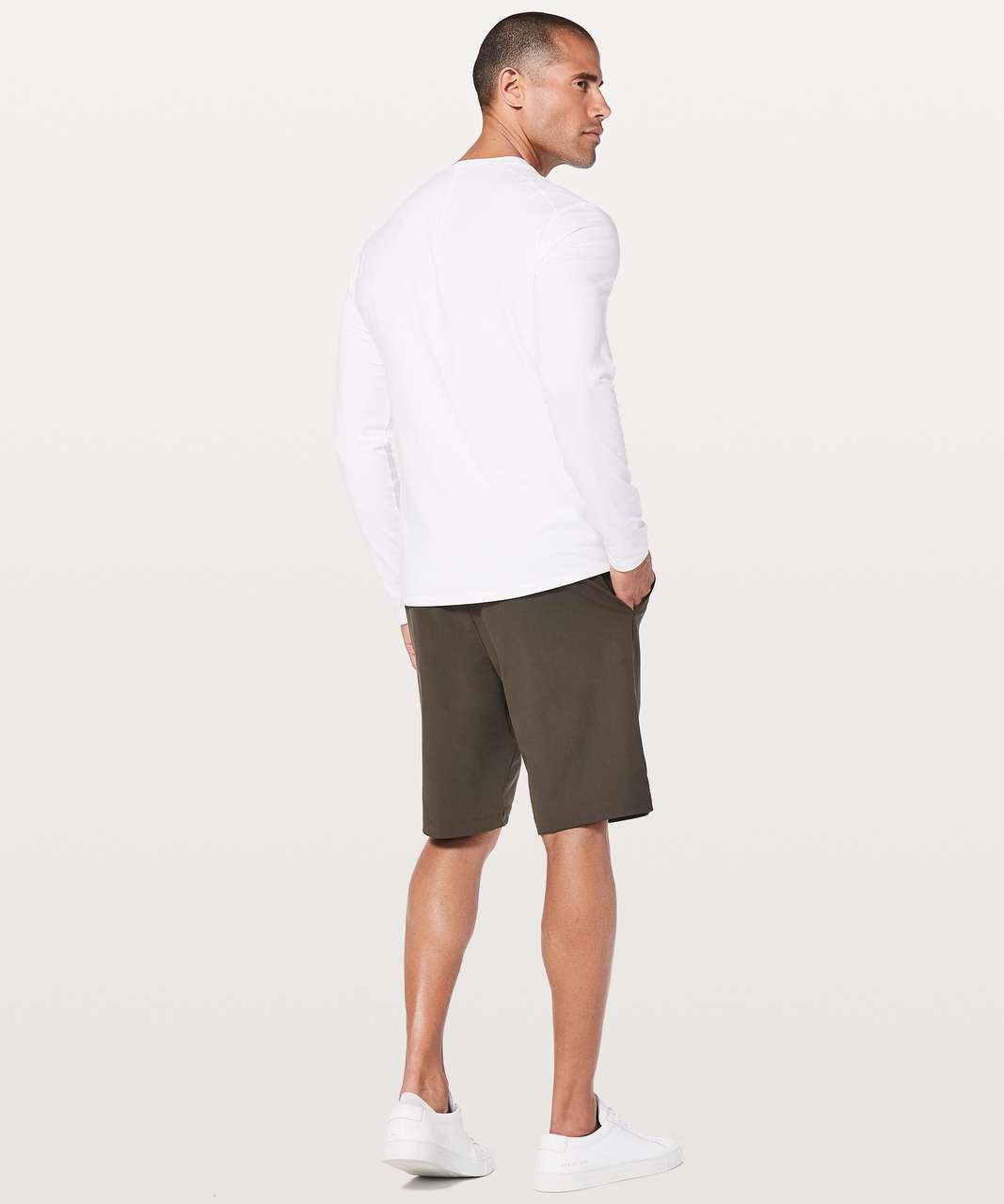 Lululemon 5 Year Basic Long Sleeve Henley - White