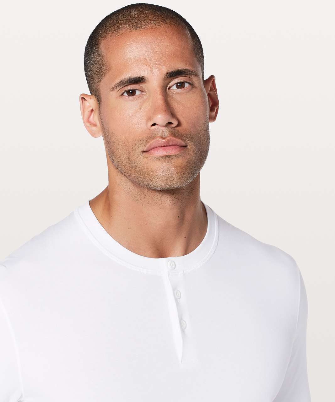 Lululemon 5 Year Basic Long Sleeve Henley - White