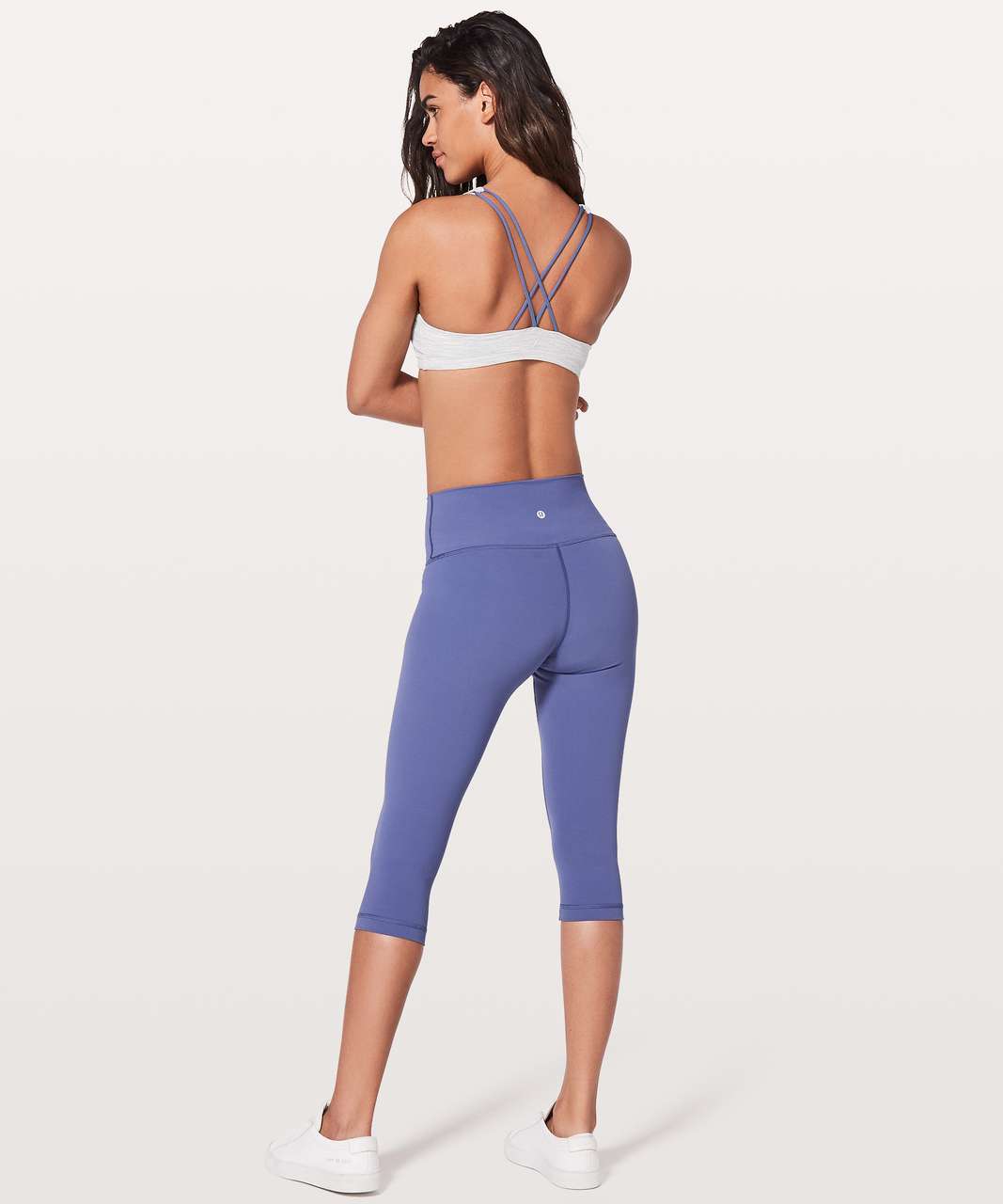 Lululemon Free To Be Bra - Wee Are From Space Nimbus Battleship / Brilliant Blue