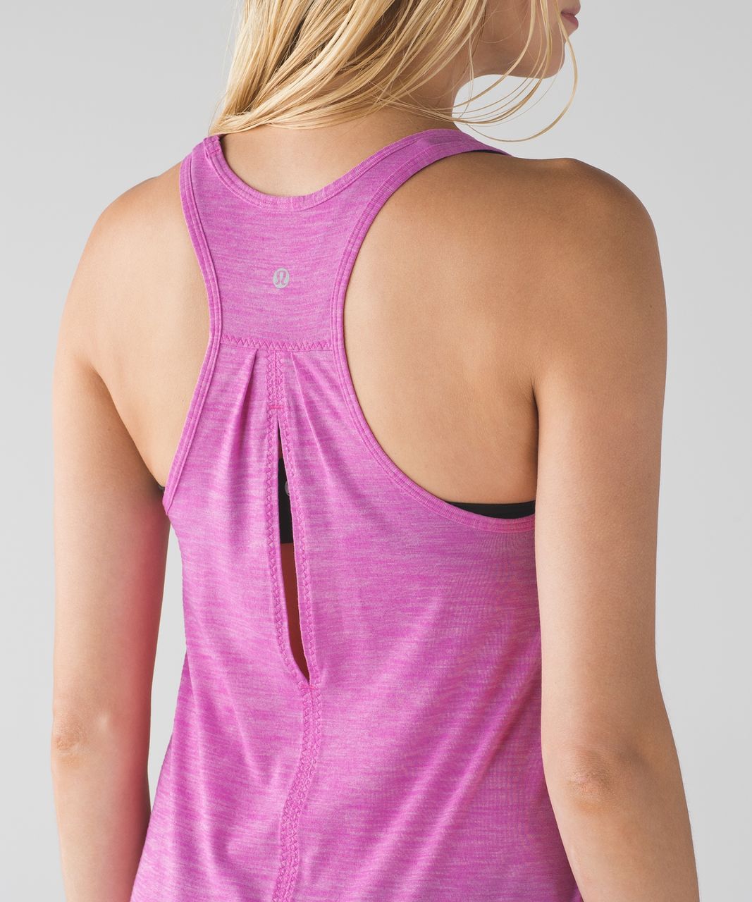 Lululemon Salute the Sun Singlet II - Heathered Pink Paradise