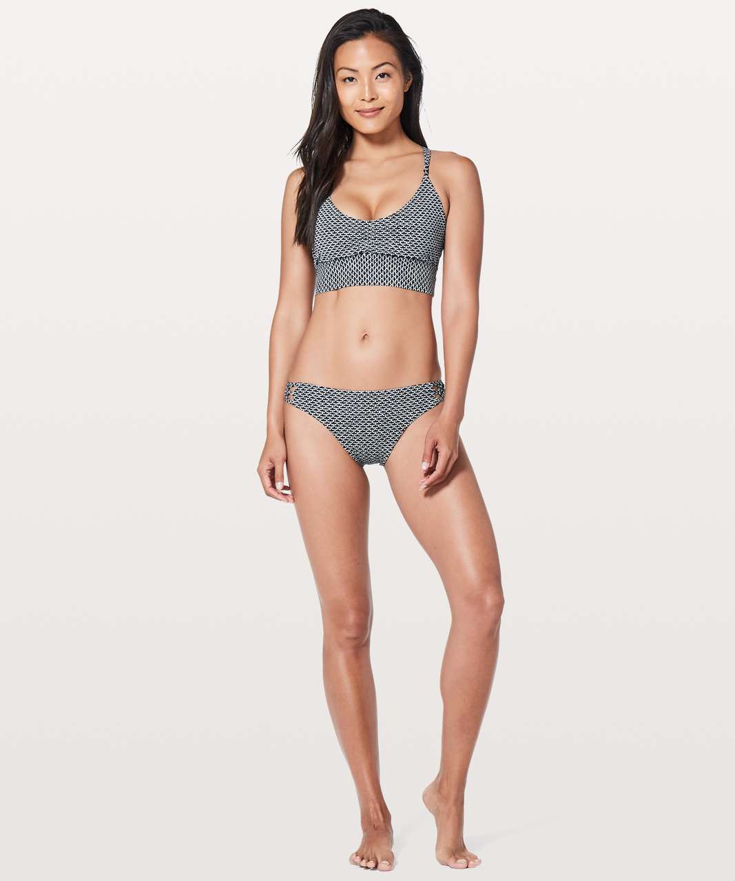 Lululemon Coastline Top - Monochromic Black Emboss