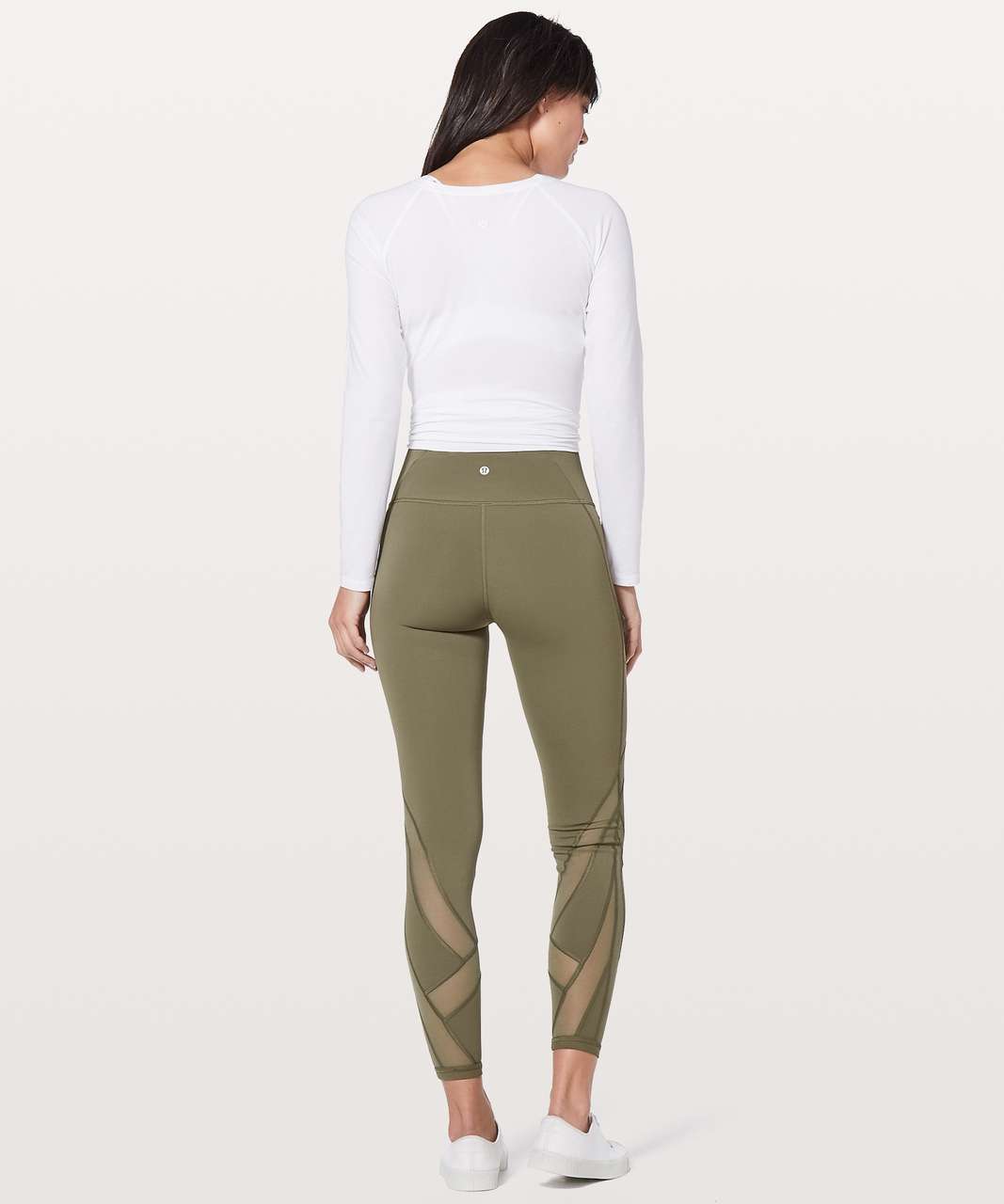 Wunder under Mesh High rise legging 28” olive