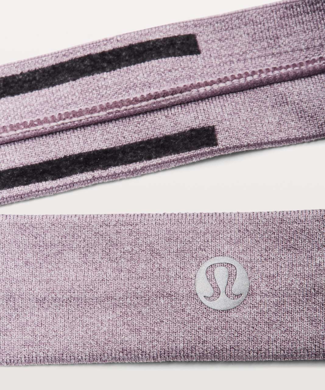 Lululemon Cardio Cross Trainer Headband - Smoked Mulberry / White