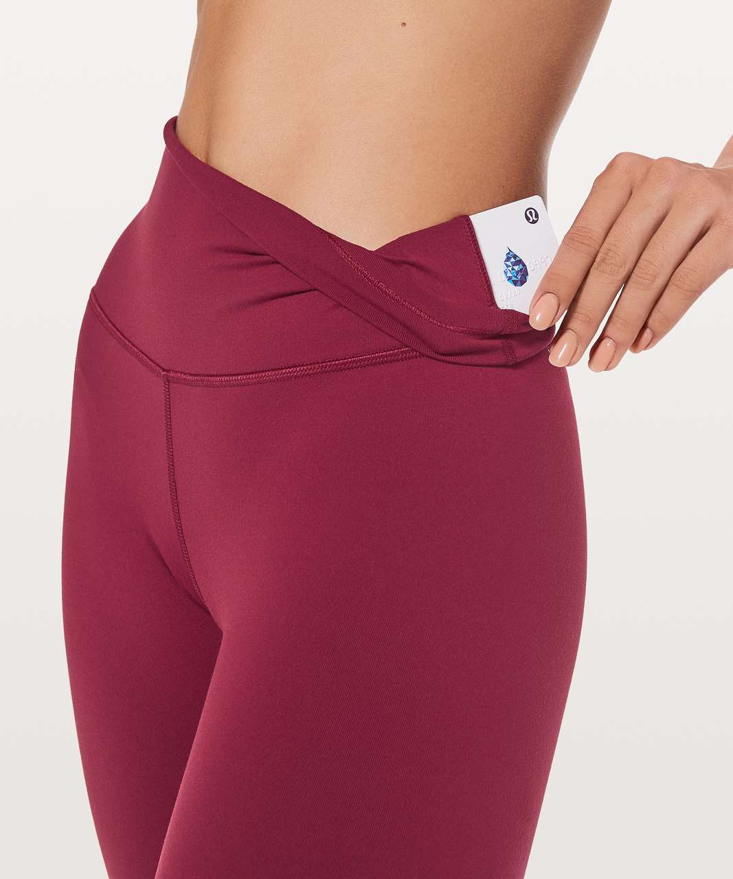 Lululemon Wunder Under Hi-Rise Tight 28" - Ruby Wine