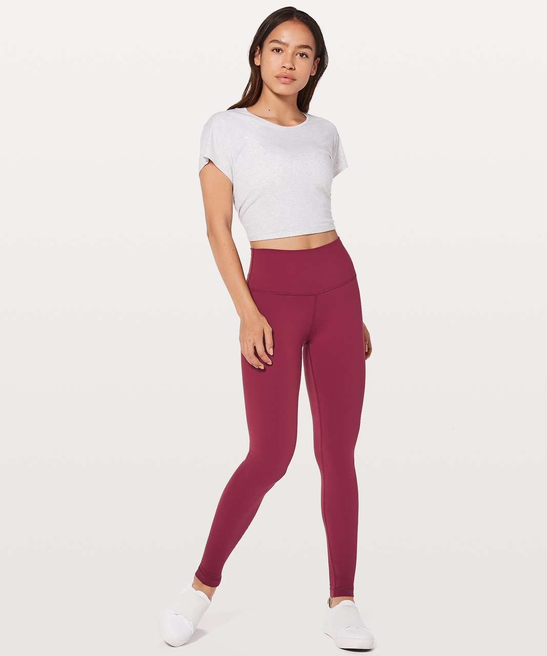 Lululemon Wunder Under Hi-Rise Tight 28" - Ruby Wine