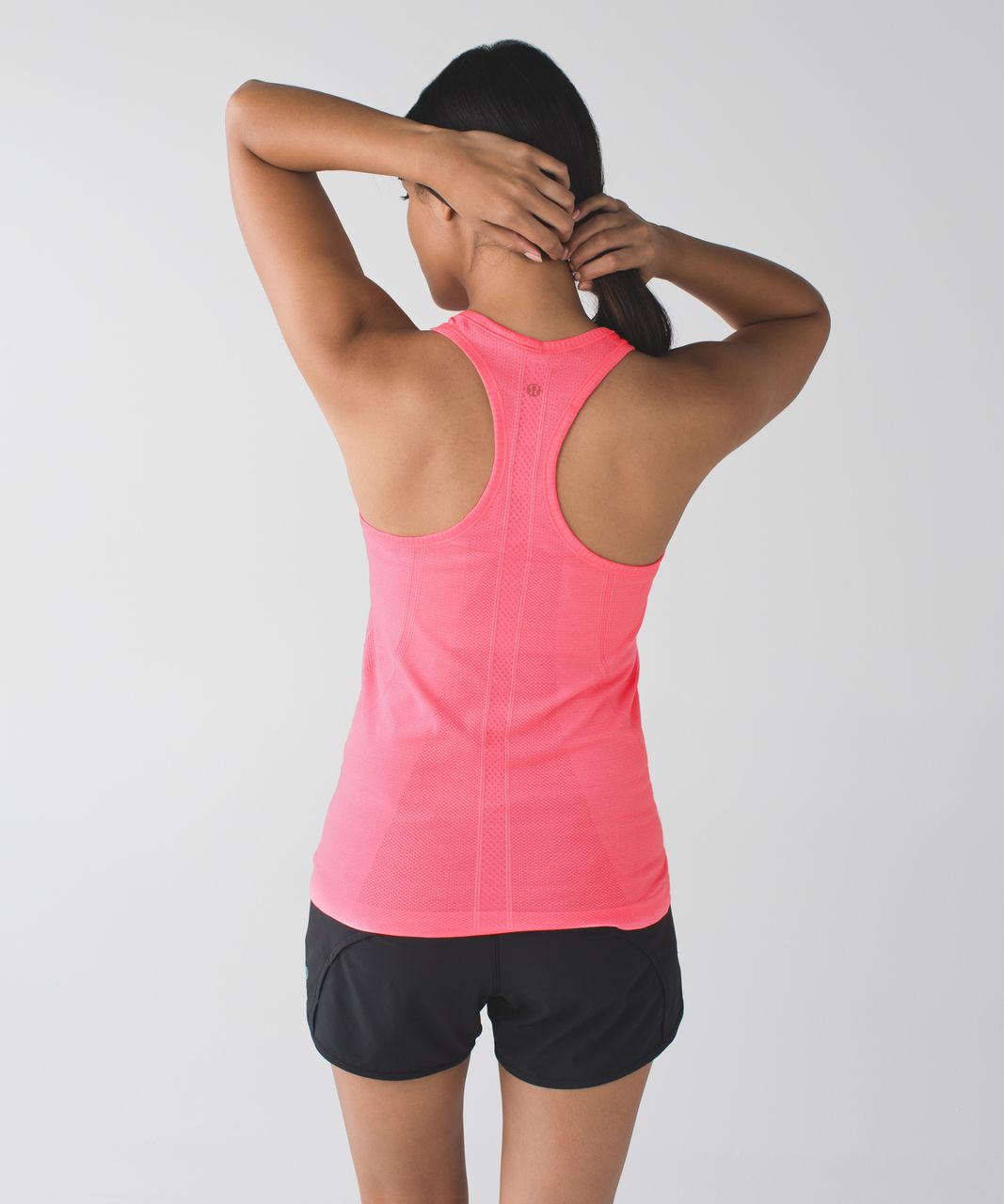 Lululemon Swiftly Tech Racerback - Heathered Neon Pink