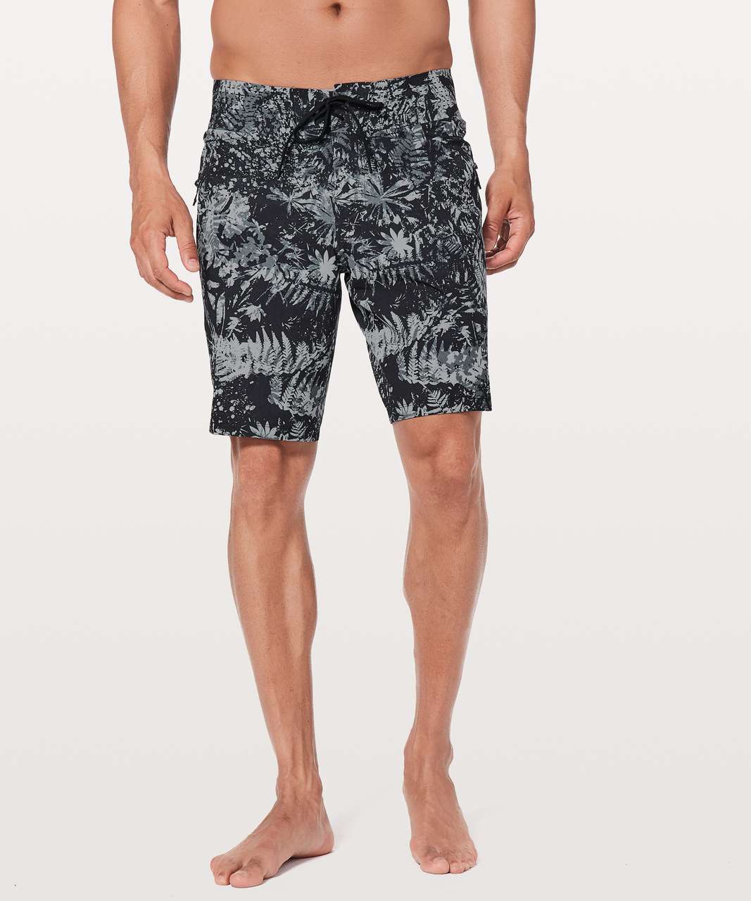 Lululemon Current State Short *9" Updated - Canopy Ice Grey Black