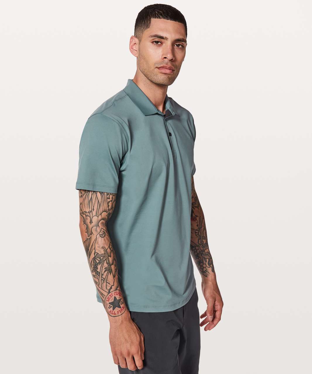 Lululemon Propel Polo - Mystic Green