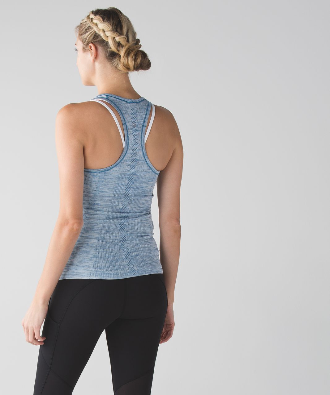 Lululemon Swiftly Tech Racerback - Heathered Tofino Teal