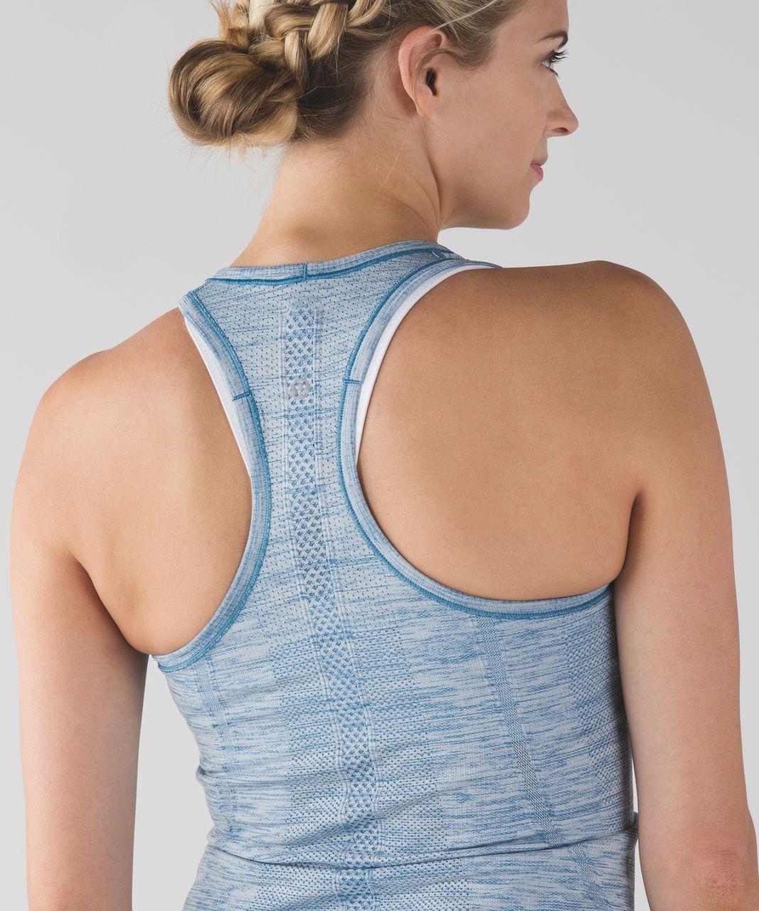 Lululemon Swiftly Tech Racerback - Heathered Tofino Teal