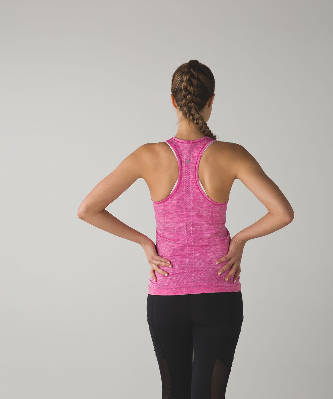 Lululemon Swiftly Tech Racerback - Heathered Pink Paradise