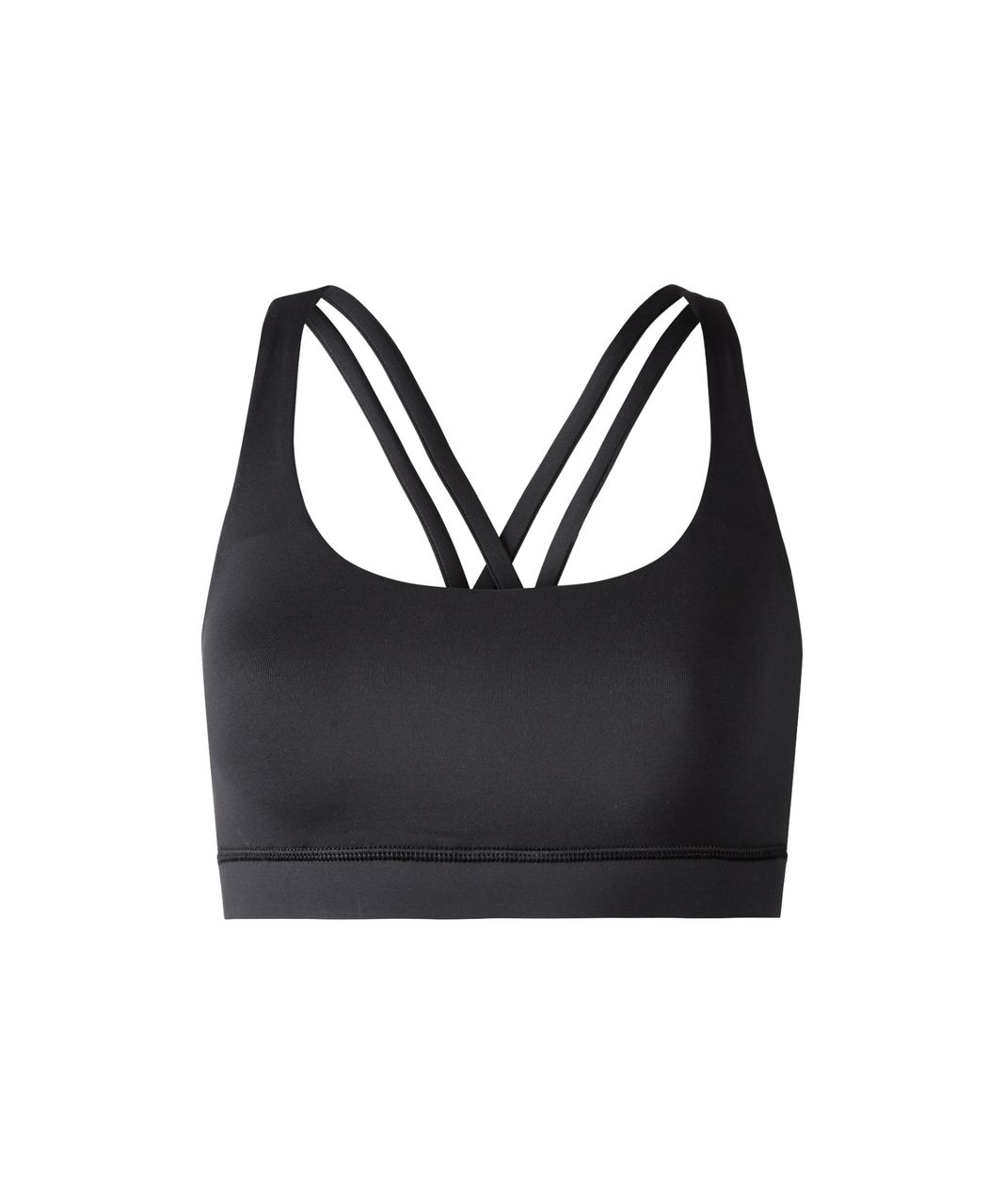 Lululemon Energy Bra Adult 6 Black Athletic Sports Luxtreme w2326s Casual  Womens